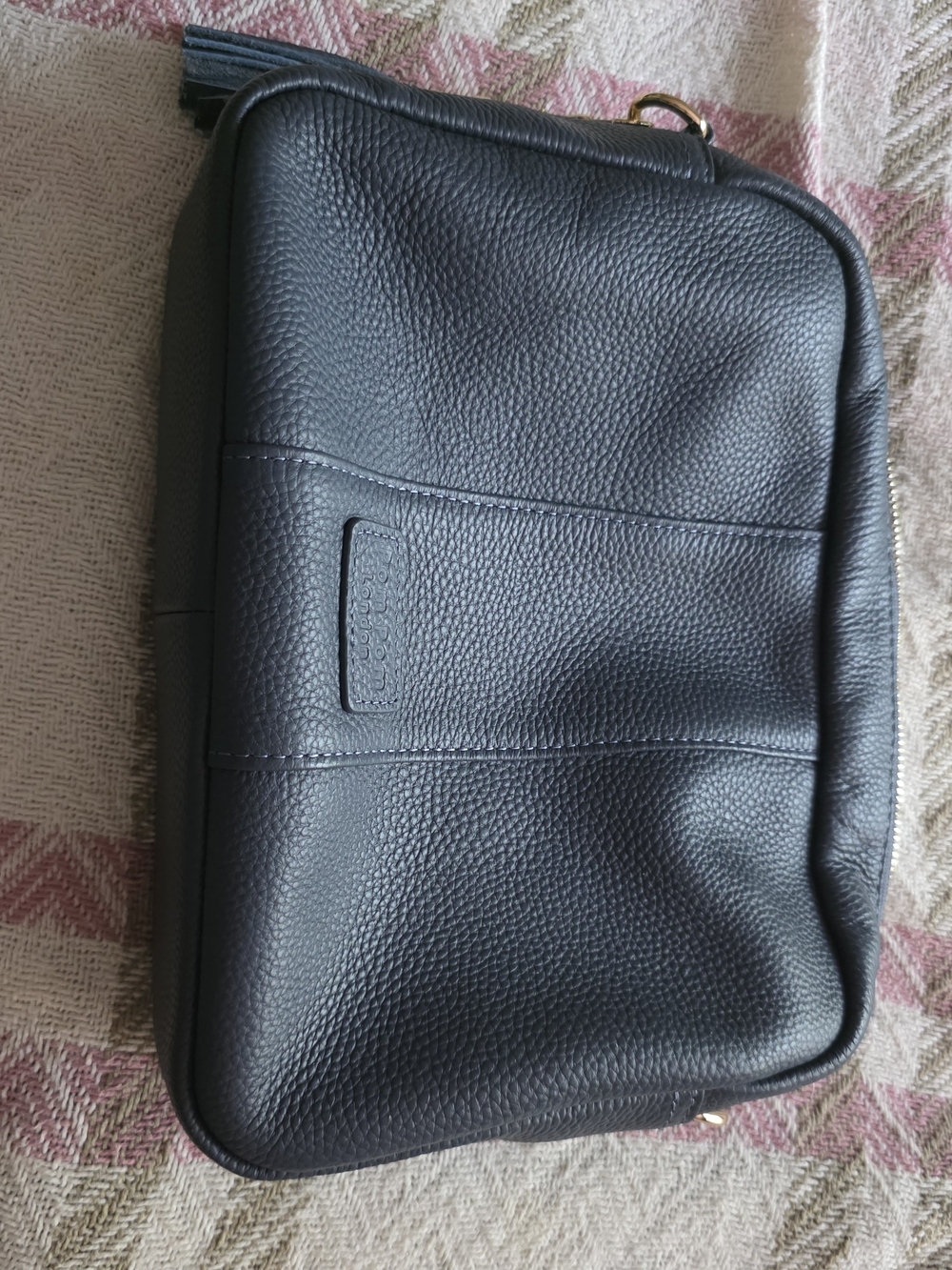 Pom Pom London City Plus Bag Slate Blue